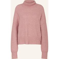 Samsøe Samsøe Sweaters Samsøe Samsøe Cozy Turtleneck Sweater with Wool Blend - Pink