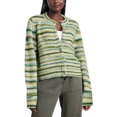 Multicolored Cardigans Splendid Daniella Striped Cardigan - Teal Multi