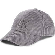 Calvin Klein Men Caps Calvin Klein Corduroy Baseball Cap - Grey