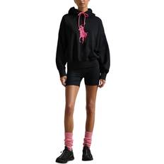 Polo Ralph Lauren Women Shorts Polo Ralph Lauren Pink Pony Fitted Shorts - Black