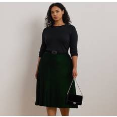 Polo Ralph Lauren Skirts Polo Ralph Lauren Velvet A-Line Skirt - Emerald Green