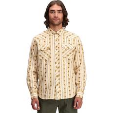 Shirts Topo Designs Mountain Plaid Shirt - Angle Bone/White