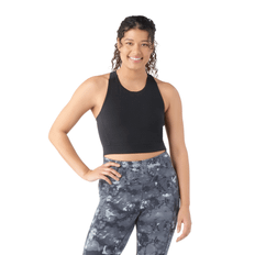 Smartwool Bras Smartwool Active Crop Bra - Black