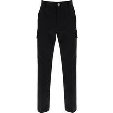 Versace Pants Versace Cargo Pants in Cotton Gabardine - Men