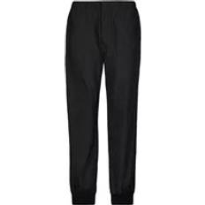 Prada Nylon Silk Tec Byxor Med Triangellogo - Svarta