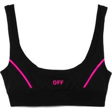 Off-White Bras Off-White Off Stamp Seamless Sports Bra - Black