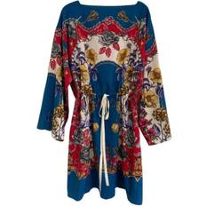 Gucci Dresses Gucci Printed Wool-Twill Kaftan Dress