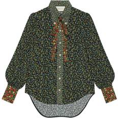 Clothing Gucci Liberty Floral Bow Detail Shirt