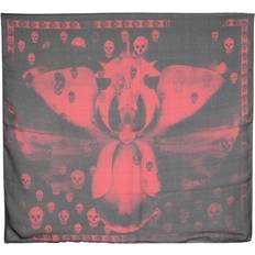 Accessories Alexander McQueen Orchid Classic Skull Scarf - Black