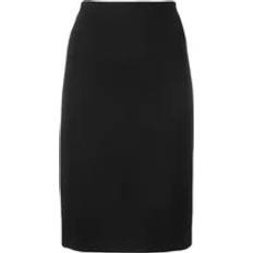 Emporio Armani XXL Skirts Emporio Armani High-Waisted Midi Skirt - Black