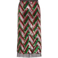 Gucci Skirts Gucci Sequinned Tulle Midi Skirt