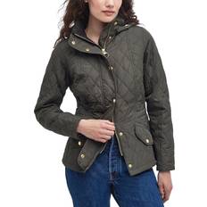 Barbour Coats Barbour Millfire Hooded Quilted Coat - Green/Olive