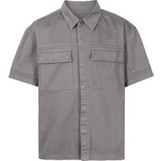 Shirts A-Cold-Wall Boxy-Fit Cotton Shirt - Grey