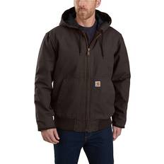 Clothing Carhartt Washed Duck Insulated Jacket - Dark Brown