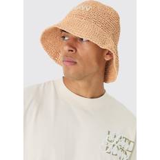 Raffia Bucket Hat - Natural