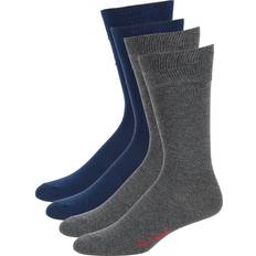 Robert Graham Crew Socks 4-Pack - Navy Multi