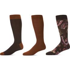 MeMoi Paisley Men's Crew Socks 3-Pack