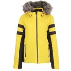 Skiing - Yellow Clothing Peak Mountain Women's Ski Jacket Ancelle - Jaune