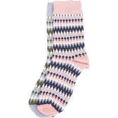 Barbour Underwear Barbour Louise Fair Isle 2 Pack Socks - Pink/Loden