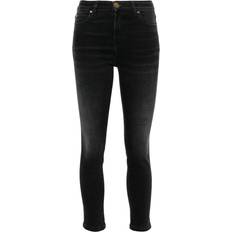 Pinko High-Waisted Skinny Jeans - Black