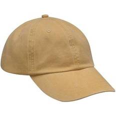 Yellow Caps Adams 6 Panel Low Profile Washed Pigment Cap - Mustard