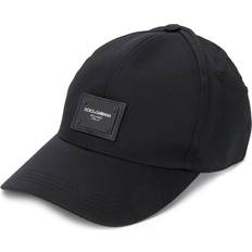 Dolce & Gabbana Caps Dolce & Gabbana Logo Tag Baseball Cap Black