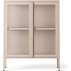 Department Store Mushroom Glass Cabinet 90x110cm