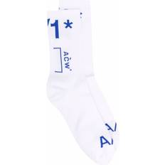 Underwear A-Cold-Wall Intarsia Knit Logo Socks - White