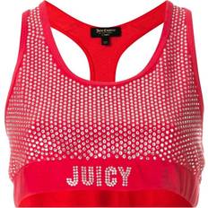 Juicy Couture Underwear Juicy Couture Velour Sports Bra - Red