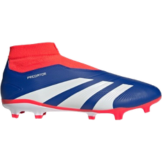 Adidas Predator League Laceless FG - Lucid Blue/Cloud White/Solar Red