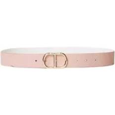 Dame - Rosa Belte Twinset L Logo Belt - Pink