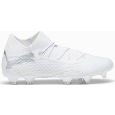 Puma White Football Shoes Puma Future 7 Ultimate FG/AG - Silver/White