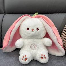 YETP Star (New breathing strawberry rabbit) Cute Koala Breathing Musical Soothing Doll Sleep Toy Anxiety Relief Plush Toys
