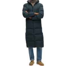 Superdry Extra Long Puffer Coat - Eclipse Navy