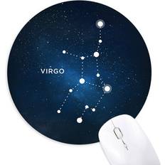 Mouse Pads DIYthinker Virgo Constellation Zodiac Sign Mouse Pad