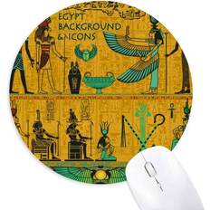Mouse Pads DIYthinker Ancient Egypt Pharaoh Art Mouse Pad