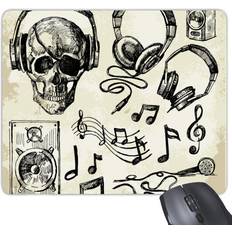 Mouse Pads DIYthinker L Headset Music Instrument Mouse Pad