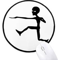 Mouse Pads DIYthinker Universe Alien Mouse Pad Round Mat