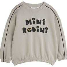 128/134 Sweatshirts Børnetøj Mini Rodini Cats Sweatshirt - Grey