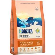 Purely Bozita Dog Adult Small Salmon Beef 2 x 2.5 kg