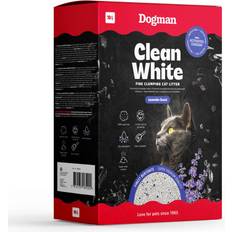 Dogman Kattsand Bentonit Aktivt Kol Lavendel 10 L