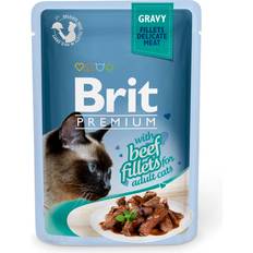 Brit Katter - Våtfoder Husdjur Brit Brit Premium Fillets in Gravy 24 x 85 g