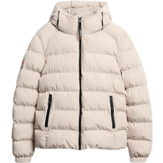 Chaqueta acolchada Chaquetas Superdry Sports Puffer Blanco Crema - White