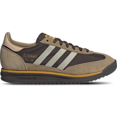 Nylon - Unisex Sneakers Adidas SL 72 RS - Brown/Putty Grey/Preloved Yellow