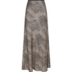 Neo Noir Vicky Floating Wave Skirt - Dark Sand