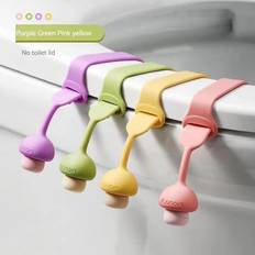 Bathroom Accessories Yuyongzhi 4pcs Silicone Toilet Lid Ring