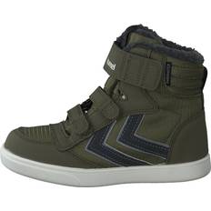 Hummel Unisex Kängor & Boots Hummel Super Poly Boot Mid Rec Sneakers - Dark Olive