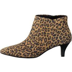 Clarks Kängor & Boots Clarks Linvale Sea Leopard Print Shoes - Brun
