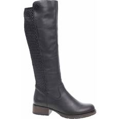 Rieker Knee High Boots - Black