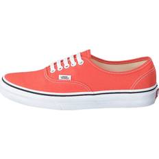 Vans Authentic Emberglow True White - Röd